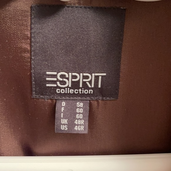 Brand new with tag by ESPRIT collection colour tan beautiful dress coat - Picture 2 of 5